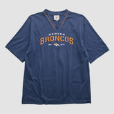 Denver Broncos NFL 2000s T-shirt Navy Real Vintage | Fanatics