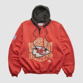 Kansas City Chiefs Pro Line 90s Hooded Pullover Sweatshirt Red Vintage | Fanatics