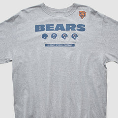Chicago Bears Reebok 2000s Long Sleeve T-shirt Heather Gray Vintage | Fanatics