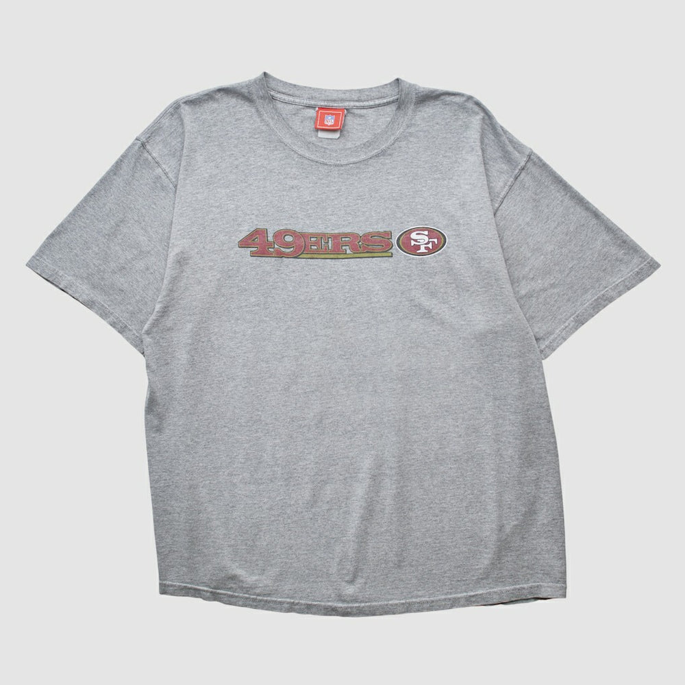 San Francisco 49ers NFL 2000s T-shirt Heather Gray Vintage | Fanatics