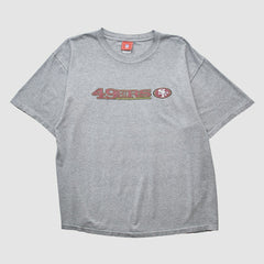 San Francisco 49ers NFL 2000s T-shirt Heather Gray Vintage | Fanatics