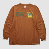 Green Bay Packers NFL 2000s Long Sleeve T-shirt Clay Vintage | Fanatics