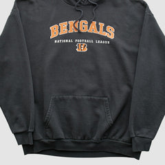 Cincinnati Bengals NFL 2000s Hooded Pullover Sweatshirt Black Vintage | Fanatics