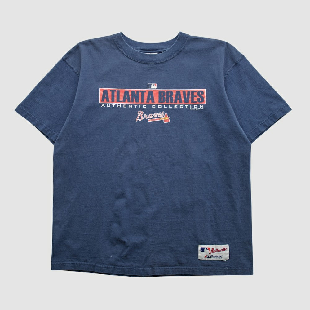 Atlanta Braves Majestic 2000s T-shirt - MLB