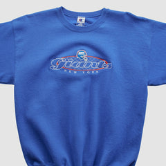 New York Giants Champion 90s Pullover Sweatshirt Blue Vintage | Fanatics