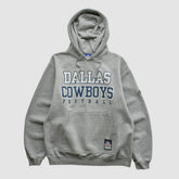 Dallas Cowboys Reebok 2000s Hooded Pullover Sweatshirt Heather Gray Vintage | Fanatics