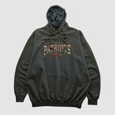 New England Patriots NFL 2000s Hooded Pullover Sweatshirt Black Vintage | Fanatics