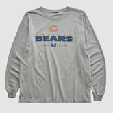 Chicago Bears 2010s Long Sleeve T-shirt Heather Gray Vintage | Fanatics
