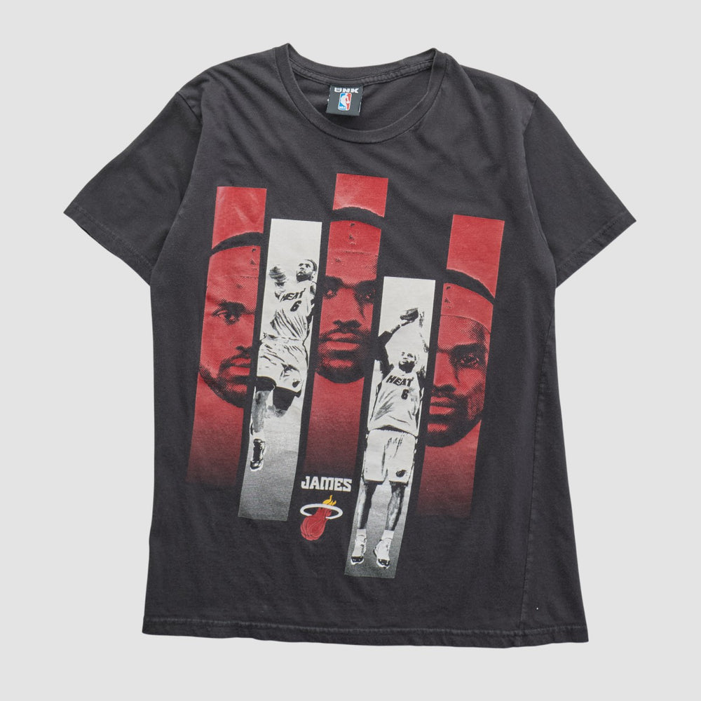 Miami Heat UNK 2010s T-shirt Black Vintage - NBA