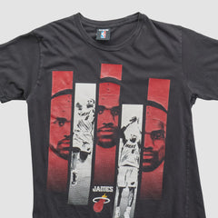Miami Heat UNK 2010s T-shirt Black Vintage - NBA