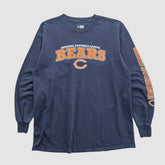 Chicago Bears NFL 2010s Long Sleeve T-shirt Navy Vintage | Fanatics