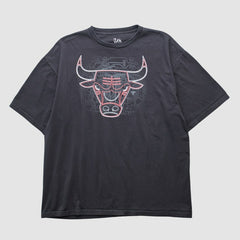 Chicago Bulls Majestic 2000s T-shirt Black Vintage - NBA