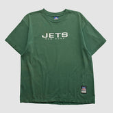 New York Jets Reebok 2000s T-shirt Green Vintage | Fanatics