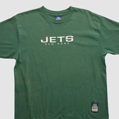 New York Jets Reebok 2000s T-shirt Green Vintage | Fanatics