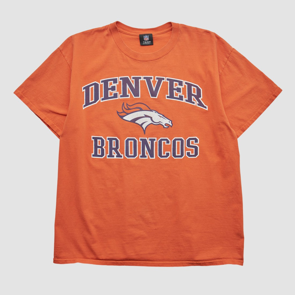 Denver Broncos NFL 2010s T-shirt Orange Vintage | Fanatics