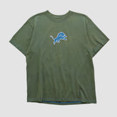 Detroit Lions Reebok 2000s T-shirt Green Vintage | Fanatics