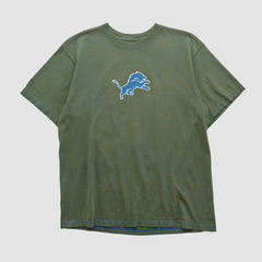 Detroit Lions Reebok 2000s T-shirt Green Vintage | Fanatics