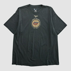 Denver Nuggets Reebok 2000s T-shirt Black Vintage - NBA