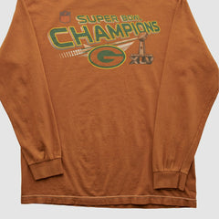 Super Bowl Champions XLV Alstyle 2011 Long Sleeve T-shirt Clay Vintage | Fanatics