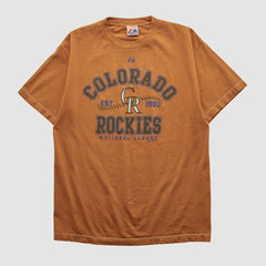 Colorado Rockies Majestic 2000s T-shirt - MLB