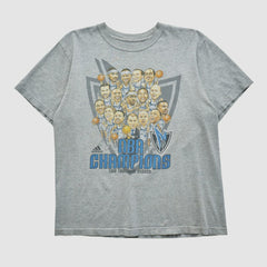 Dallas Mavericks 2011 T-shirt Heather Gray Vintage - NBA