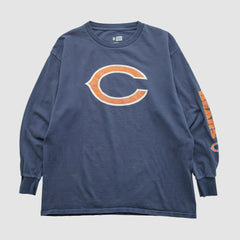 Chicago Bears NFL 2010s Long Sleeve T-shirt Navy Vintage | Fanatics