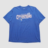 New York Giants Reebok 2008 T-shirt Blue Vintage | Fanatics