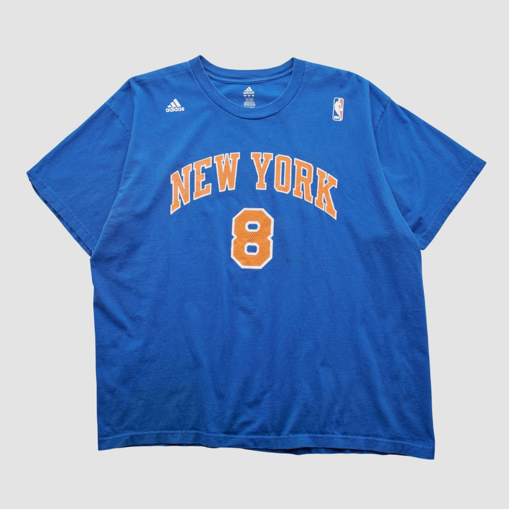 New York Knicks 2000s T-shirt Blue Vintage - NBA