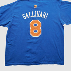 New York Knicks 2000s T-shirt Blue Vintage - NBA