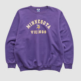 Minnesota Vikings Champion 90s Pullover Sweatshirt Purple Vintage | Fanatics