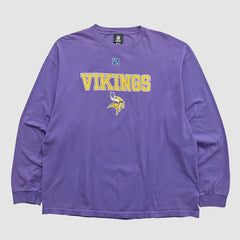 Minnesota Vikings NFL 2010s Long Sleeve T-shirt Purple Vintage | Fanatics