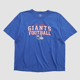 New York Giants Reebok 2010s T-shirt Blue Vintage | Fanatics