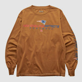 New England Patriots NFL 2000s Long Sleeve T-shirt Clay Vintage | Fanatics