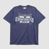 Dallas Cowboys Chalk Line 1996 T-shirt Navy Vintage | Fanatics