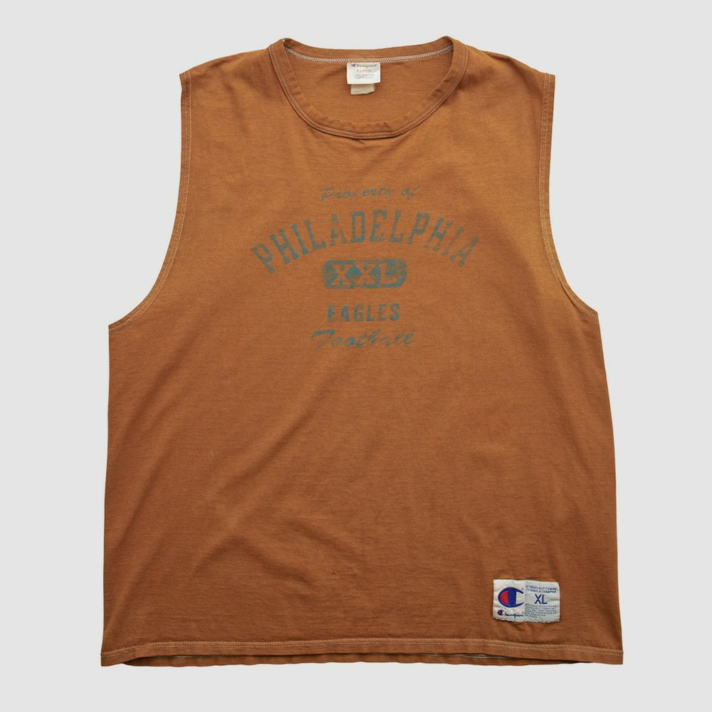 Philadelphia Eagles Champion 90s Tank Clay Vintage | Fanatics