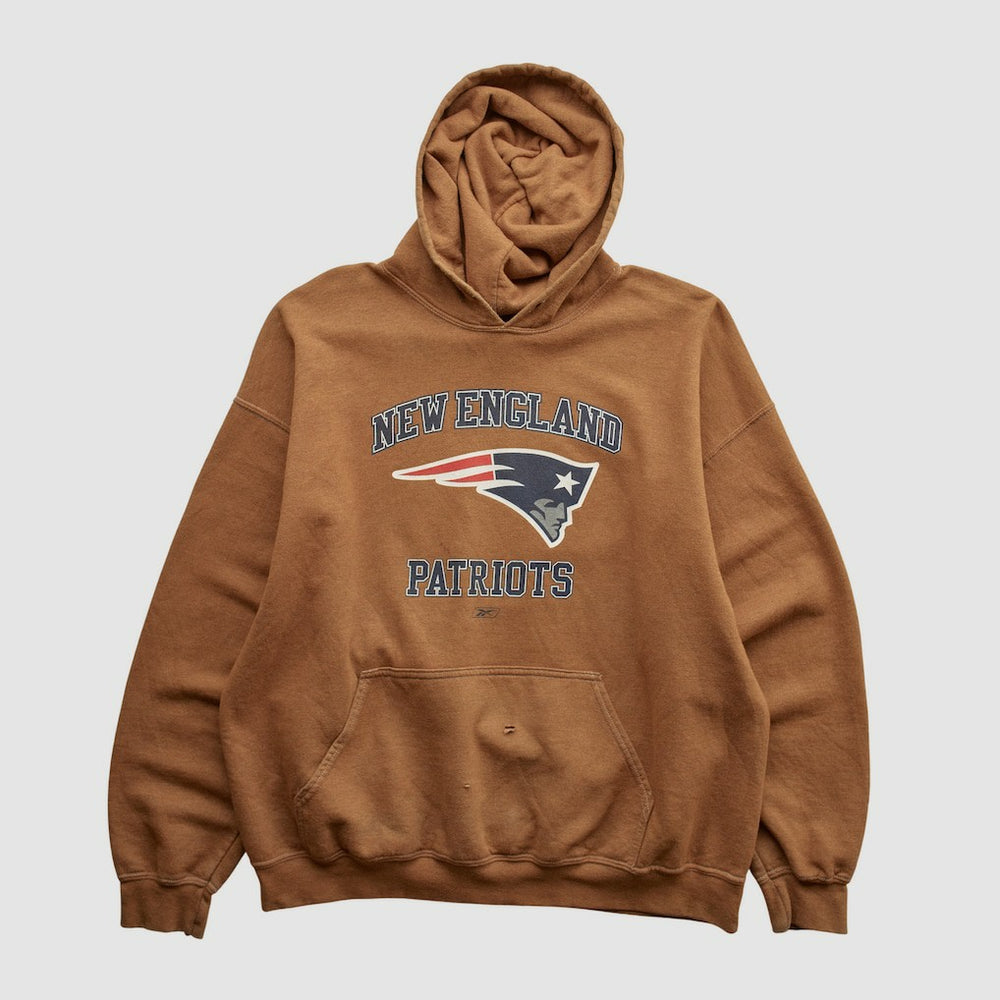 New England Patriots NFL 2000s Hooded Pullover Sweatshirt Clay Vintage | Fanatics