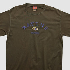 Baltimore Ravens NFL 2000s T-shirt Brown Vintage | Fanatics