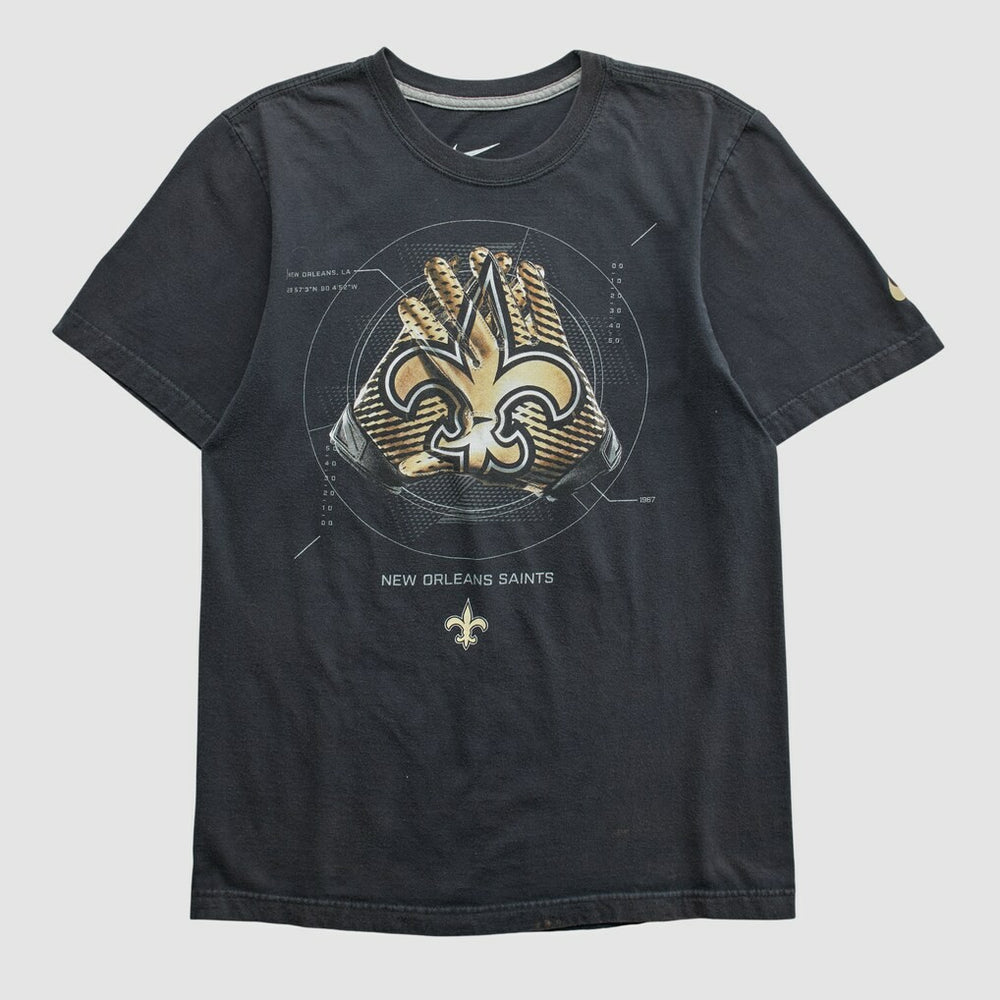 New Orleans Saints 2010s T-shirt Black Vintage | Fanatics