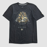 New Orleans Saints 2010s T-shirt Black Vintage | Fanatics