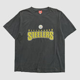 Pittsburgh Steelers NFL 2000s T-shirt Black Vintage | Fanatics