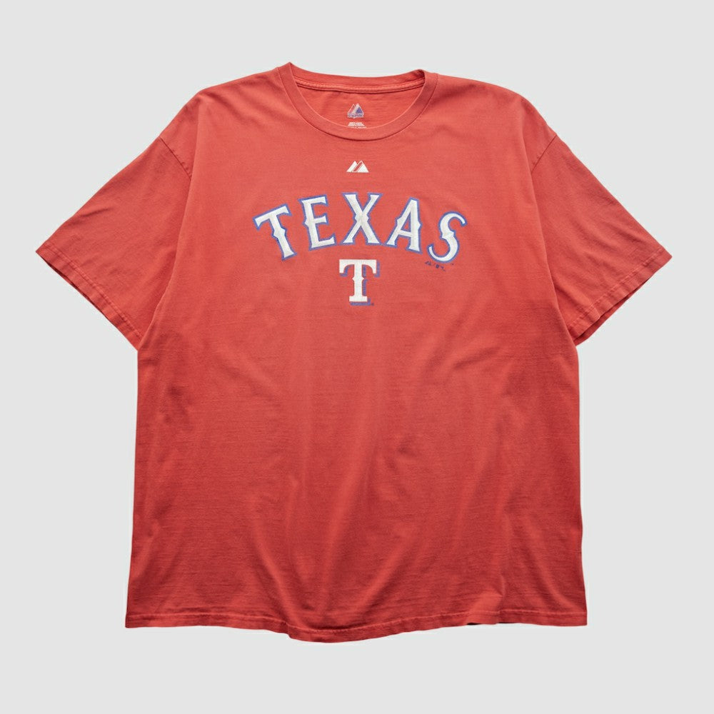 Texas Rangers Majestic 2000s T-shirt - MLB