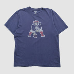 New England Patriots Reebok 2000s T-shirt Navy Vintage | Fanatics