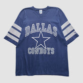 Dallas Cowboys Logo 7 90s T-shirt Navy Vintage | Fanatics