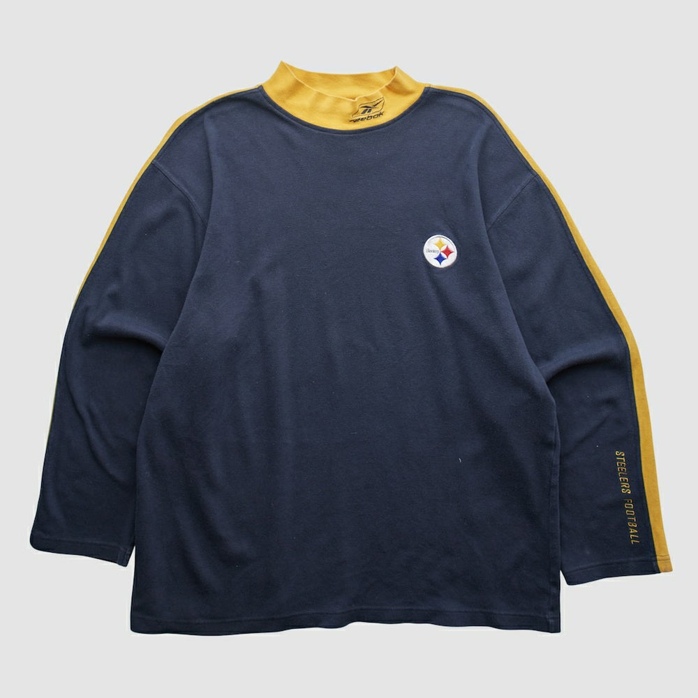Pittsburgh Steelers Reebok 2000s Long Sleeve T-shirt Black Vintage | Fanatics
