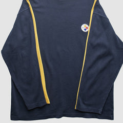 Pittsburgh Steelers Reebok 2000s Long Sleeve T-shirt Black Vintage | Fanatics