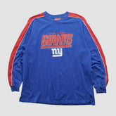 New York Giants NFL 2000s Long Sleeve T-shirt Blue Vintage | Fanatics