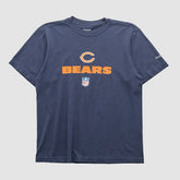 Chicago Bears Reebok 2000s T-shirt Navy Vintage | Fanatics