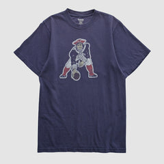 New England Patriots Reebok 2000s T-shirt Navy Vintage | Fanatics