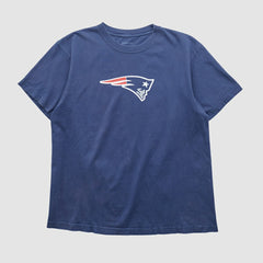 New England Patriots Reebok 2000s T-shirt Blue Vintage | Fanatics