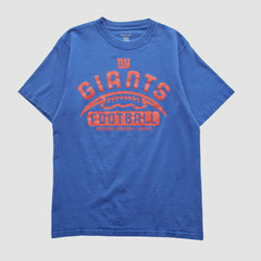 New York Giants Reebok 2000s T-shirt Blue Vintage | Fanatics